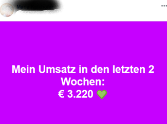 Umsatz Maria